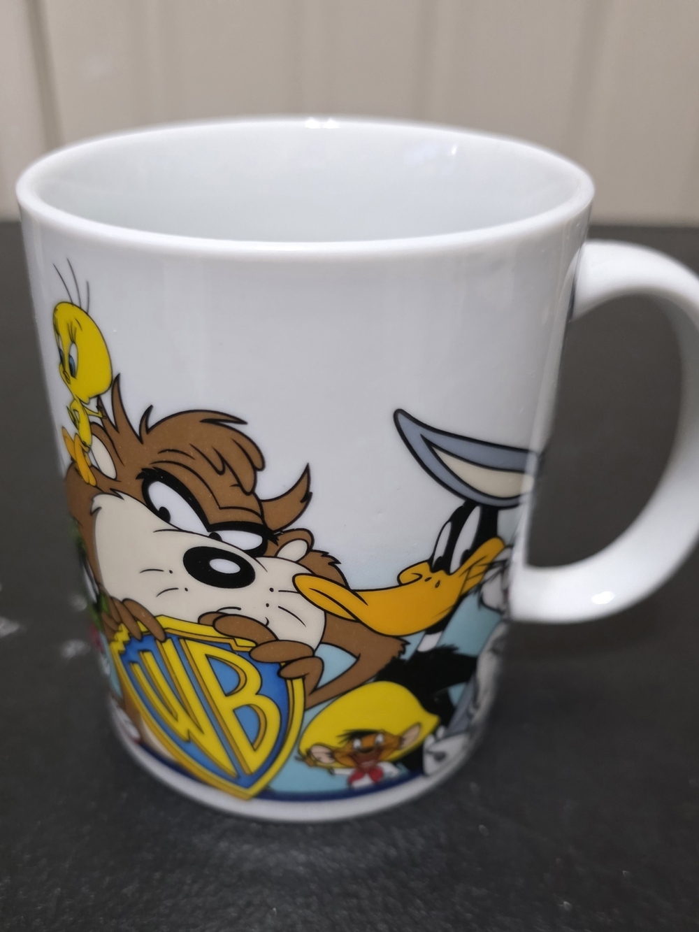 Warner Bros. Looney Tunes Character Mug White & Blue